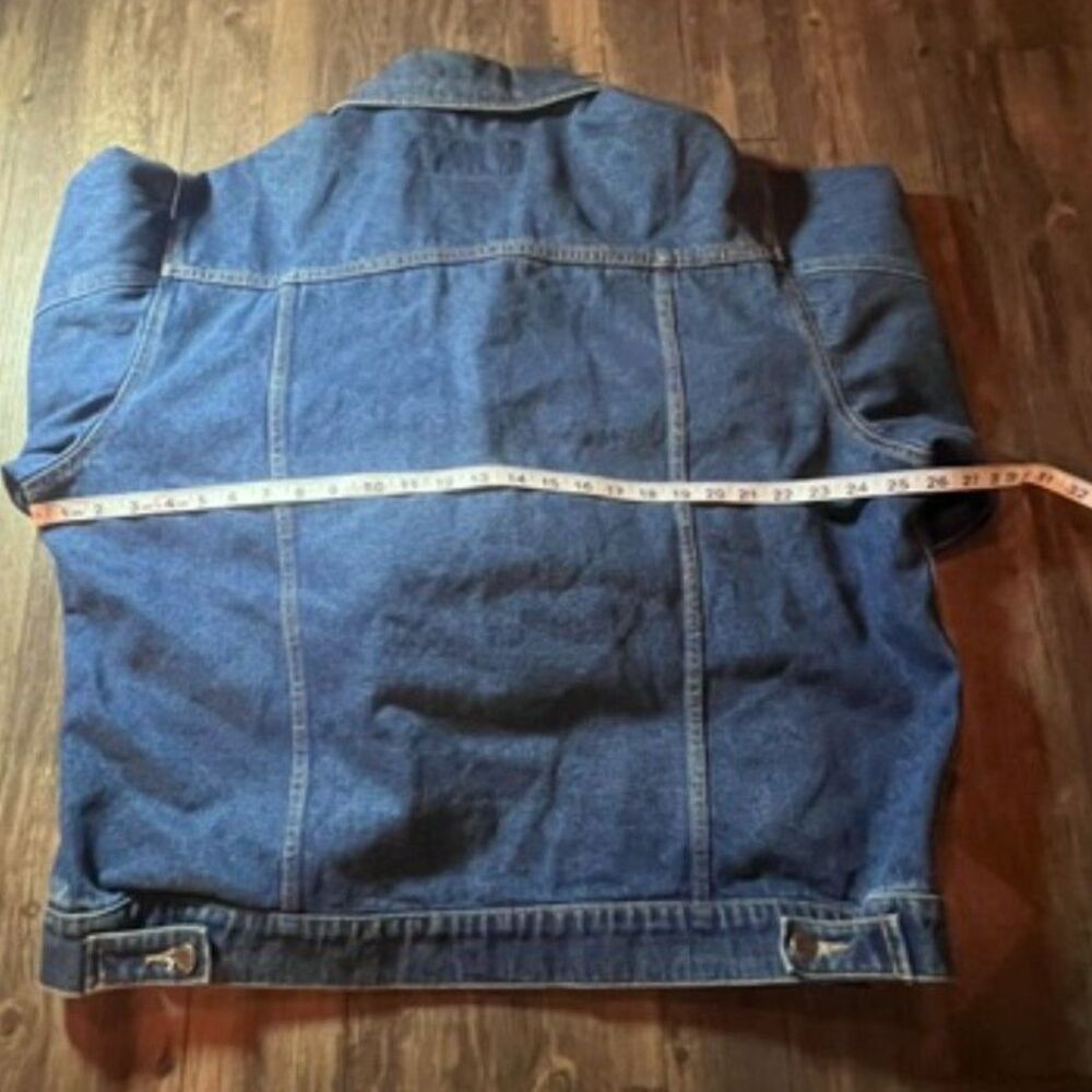 Wrangler HERO Men’s XL Blue Denim Trucker Jacket Classic Jean Jacket